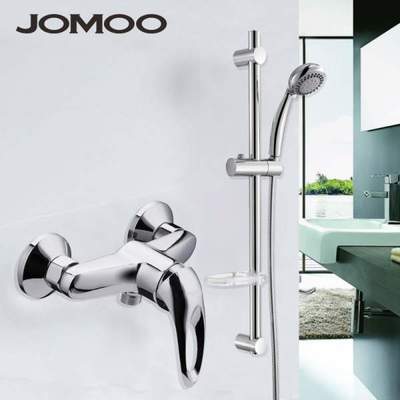 【九牧泉輝專營店淋浴花灑】JOMOO九牧花灑龍頭衛浴手持花灑升降架水龍頭淋浴花灑套裝3576-050+ 01C29升降【報價、價格、評測、參數】-蘇寧易購